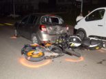 Bühler AR: Motorrad prallt bei Unfall in Heck von PW