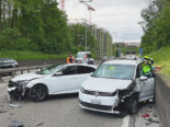 Münchenstein BL: Verletzte nach Unfall mit Folgekollision