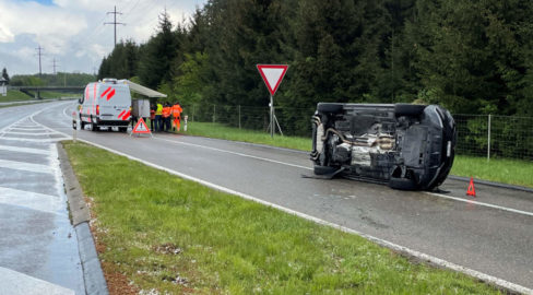 Unfälle Thurgau: Regen- und Graupelschauer führt zu prekären Strassenverhältnissen