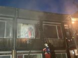 Zürich: Brand im Schulhaus Auzelg