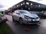 Sennwald SG: Unfall zwischen Auto und Motorrad bei Überholmanöver