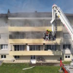Uznach SG: Brandausbruch in Mehrfamilienhaus