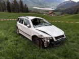 Unfall in Goldau SZ: Lenker erheblich verletzt aus Fahrzeug geborgen