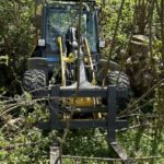 Wald AR: Radlader macht sich selbständig - Unfall