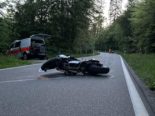 Rafz ZH: Motorradunfall auf der Bergstrasse