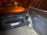 Kreuzlingen TG: Parkierte Fahrzeuge bei Unfall beschädigt