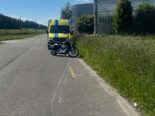 Motorradunfall in Diessenhofen