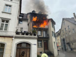 Diessenhofen TG: Brandausbruch auf Balkon