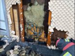 Altstätten SG: Rauch aus Fassade von Einfamilienhaus