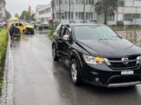 Degersheim SG: Kollisionsunfall zwischen Lieferwagen und Auto
