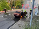 Flawil SG: Feuer in Motorraum eines Autos ausgebrochen