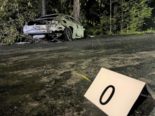Unfall in Uetikon am See ZH: Auto brennt nach Unfall aus, 4 Verletzte